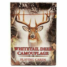 Rivers Edge Whitetail Deer Mossy Oak Camouflage Playing Cards - $14.84