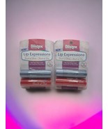 *2* Blistex Lip Expressions Lip Balm 2 Pk Touch Of Shine Touch Of Tint - $15.83