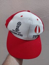vintage old  Cap with visor from Peru, 2018 World Cup Russia. Check Stock. - £15.82 GBP