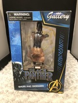 Diamond Select Gallery Marvel Black Panther Shuri PVC Diorama OPEN BOX - £35.25 GBP