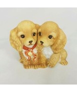 Homco Mizuno Masterpiece Porcelain Collection Cocker Spaniel Pair Vintag... - $5.93