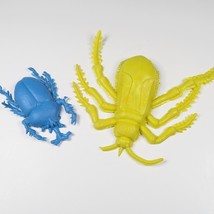 Beetle Jigglers Lot of 2 Vintage 80s Hong Kong Large Rubber Bugs Creepy ... - $369.78 MXN