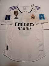 Karim Benzema Real Madrid Club World Cup Champions Match Soccer Jersey 2022-2023 - £71.18 GBP