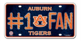 Auburn Tigers 1# Fan License Plate - $11.16