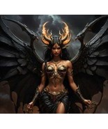Female Demon Warrior Princess of Protection Conjuring. Remote Binding. S... - $42.06 CAD