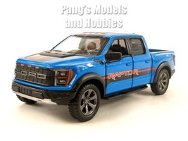 2022 Ford F-150 Raptor 1/46 Scale Diecast Metal Model by Kinsmart - BLUE... - £13.15 GBP