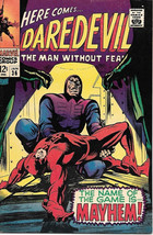 Daredevil Comic Book #36 Marvel Comics 1968 FINE+ - £21.38 GBP