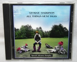 George Harrison All Things Must Pass Special Advance Sampler Cd Promo 2001 - £31.53 GBP
