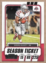 2021 Panini Contenders Draft Picks #50 Ezekiel Elliott Ohio State Buckeyes - $2.25