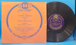 Orestes Menendez w/ Carlos Montoya 10&quot; LP Cante Hondo (Flamenco) BX2 - £10.22 GBP