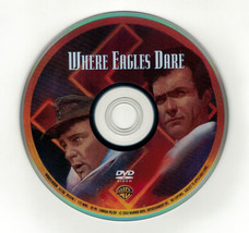 Where Eagles Dare (DVD disc) 1968 Richard Burton, Clint Eastwood - £4.61 GBP