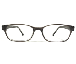Capri Eyeglasses Frames U201 GREY Clear Gray Rectangular Polished 51-16-140 - £37.19 GBP