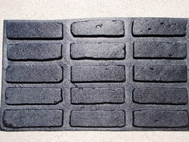 Antique Brick Veneer Side Molds 8x2&quot; Cover Wall Floor Patio, 45+5 FREE F... - £135.53 GBP