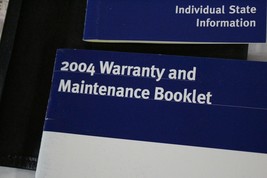 2004 SUBARU FORESTER OPERATOR OWNERS MANUAL BOOK AND CASE J8533 image 7