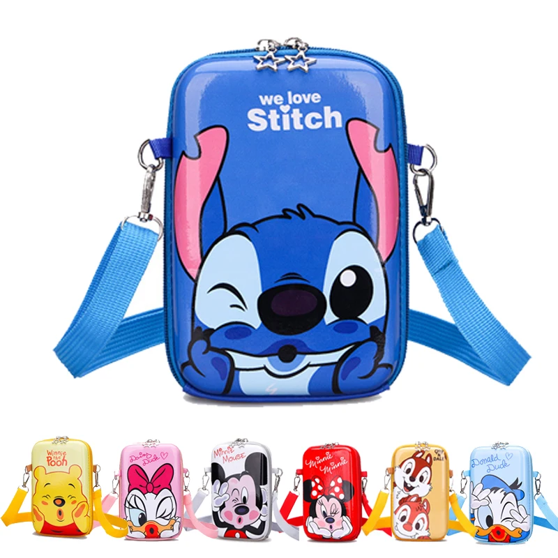 Cute Disney Stitch Backpacks Children&#39;s Shoulder Bag Cartoon Mickey Minn... - £12.94 GBP