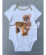 baby Gap x National Geographic 12-18 Month Tiger 100% Organic Cotton Bod... - $9.89