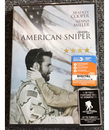 American Sniper (DVD, 2015) Sienna Miller, Bradley Cooper ~NEW~ - £4.58 GBP