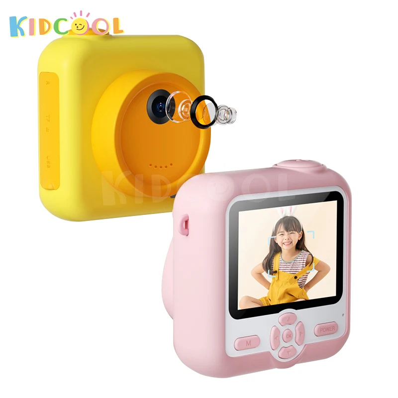 Mini Cartoon Camera 2.4 Inch HD Screen Educational Children Toys Portable Kids - £86.56 GBP+