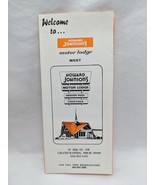 Vintage Michigan Welcome To Howard Johnsons Motor Lodge West Brochure - €10,60 EUR