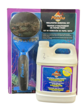 Piranha Wallpaper Removal Kit w/Scoring Tool Scraper &amp; 32oz Concentrate NEW - $24.95