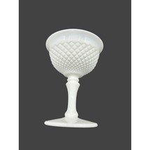 Vintage Westmoreland English Hobnail Milk Glass High Footed Sherbet 1950&#39;s  4.75 - £11.43 GBP