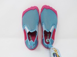 Newtz Youth Pink &amp; Teal Water Swim Shoes - 11/12 - New - $11.43