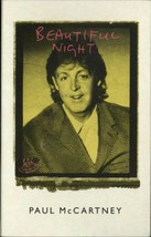 Paul Mccartney - Beautiful Night 1997 Uk Cassingle Card Sleeve Jeff Lynne&#39;s Elo - £99.94 GBP