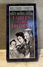 Father&#39;s Little Dividend (VHS 1993) Spencer Tracy &amp; Elizabeth Taylor NEW... - £3.75 GBP