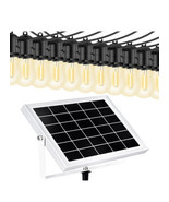 48ft Solar Powered Outdoor Patio Globe String Lights With 4 Different Se... - $24.74