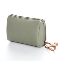 2023 New Makeup Bag Simple Solid Color Cosmetic Bag for Women Pouch Toiletry Bag - £45.57 GBP