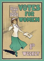 10399.Decor Poster.Wall Room interior.Interior design.Votes for women suffrage - £13.02 GBP+