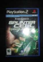 Tom CLANCY&#39;S-SPLINTER Cell Chaos Theory (PS2) - £9.40 GBP