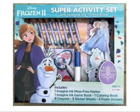 Primary image for Disney Frozen II Super Activity Set with Imagine Ink Game Book BRAND NEW!!