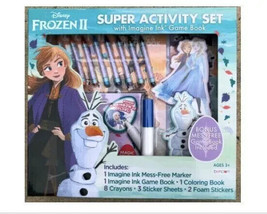 Disney Frozen II Super Activity Set with Imagine Ink Game Book BRAND NEW!! - £11.49 GBP