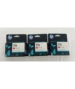 HP DesignJet Printer Ink 711 Magenta Office Cartridge 3 Packs Replacemen... - $28.52