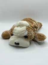 TY Beanie Buddy Collection “Wrinkles” the Bulldog  (13 inch) With Tags - £16.39 GBP