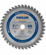 Oshlun Sbf-072540 7-1/4-Inch 40 Tooth Tcg Saw Blade With 20Mm Arbor (5/8... - $773.79 MXN