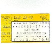 Aerosmith Get A Grip Tour 1994 Ticket Stub Blockbuster Pavillion Concert Rock - £33.13 GBP