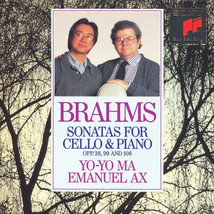 Johannes Brahms, Yo-Yo Ma, Emanuel Ax - Sonatas For Cello And Piano (CD, Album) - £3.62 GBP