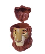 Disney Vintage 1998 Simba The Lion King Flip-Top Cup Mug 3D - $14.25