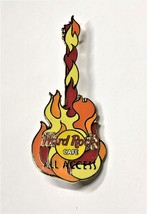 Hard Rock Cafe All Access Fire Guitar Pin - $6.95