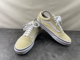 Vans OTW Sneakers Women 8.5 M Old Skool Shoes Yellow White Canvas Skateb... - $27.54