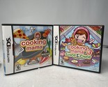 Cooking Mama &amp; Cooking Mama 3: Shop And Chop Nintendo DS Complete With M... - $23.20
