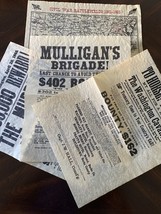 Civil War Document Set - Northern Edition Large Parchment replicas - $6.35