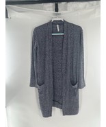 Cardigan Sweater Open Front With Pockets Oversized M - $19.23 CAD