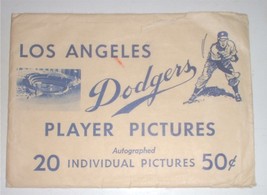 Vintage 1970 Los Angeles Dodgers baseball &quot;Player Pictures&quot; great shape - $45.00