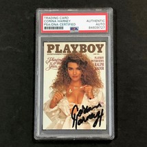 1992 Playboy #17 Corina Harney Signed Card PSA/DNA Encapsulated Autograp... - £156.61 GBP