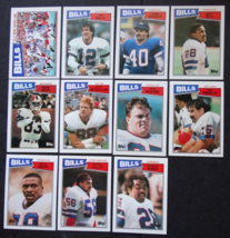 1987 Topps Buffalo Bills Team Set of 11 Football Cards - £15.95 GBP