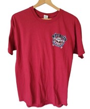 2019 Sturgis Motorcycle Rally T-Shirt 79th Anniversary Red Short Sleeve Large - £12.07 GBP