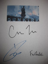 Dunkirk Signed Film Movie Script Screenplay Autograph X3 Tom Hardy Fionn... - £15.68 GBP